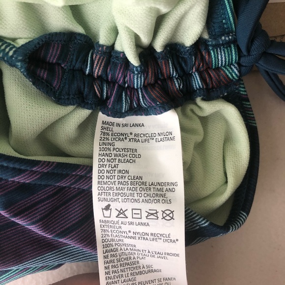 PRANA NWT MOOREA ONE PIECE SWIM ALANTIC PONTOON SM - Picture 12 of 13